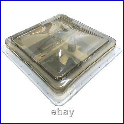 420x420mm Camper Van Skylight Roof Vent Motorhome Horsebox Caravan Smoked 420x420mm Camper Van Skylight Roof Vent Motorhome Horsebox Caravan Smoked
