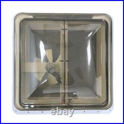 420x420mm Camper Van Skylight Roof Vent Motorhome Horsebox Caravan Smoked 420x420mm Camper Van Skylight Roof Vent Motorhome Horsebox Caravan Smoked