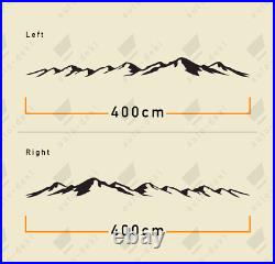 4m MOTORHOME VINYL MOUNTAINS STICKERS DECALS STRIPES CAMPER VAN to fit DUCATO 4m MOTORHOME VINYL MOUNTAINS STICKERS DECALS STRIPES CAMPER VAN to fit DUCATO