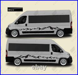 4m MOTORHOME VINYL MOUNTAINS STICKERS DECALS STRIPES CAMPER VAN to fit DUCATO 4m MOTORHOME VINYL MOUNTAINS STICKERS DECALS STRIPES CAMPER VAN to fit DUCATO
