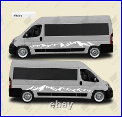 4m MOTORHOME VINYL MOUNTAINS STICKERS DECALS STRIPES CAMPER VAN to fit DUCATO 4m MOTORHOME VINYL MOUNTAINS STICKERS DECALS STRIPES CAMPER VAN to fit DUCATO