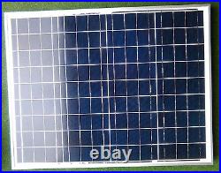 50 Watt Pv Solar Panel Kit Cable & Mppt Reg Brackets Motorhome Camper Van 50w