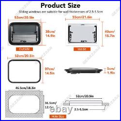 500300mm Camper Van RV Cassette Window Hinged Blinds Caravan Motorhome Horsebox