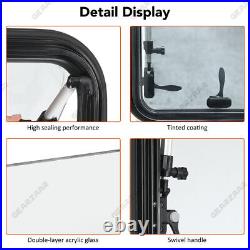 500300mm Camper Van RV Cassette Window Hinged Blinds Caravan Motorhome Horsebox