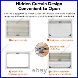 500300mm Camper Van RV Cassette Window Hinged Blinds Caravan Motorhome Horsebox