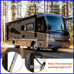 500350mm Camper Van Motorhome RV Cassette Hinged Windows Blackout Blinds Screen