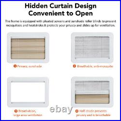 500350mm Camper Van Motorhome RV Cassette Hinged Windows Blackout Blinds Screen