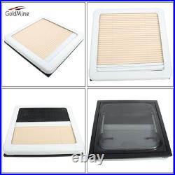 500450mm For Camper Van Motorhome New Window Hinged Sliding+Caravan Blind