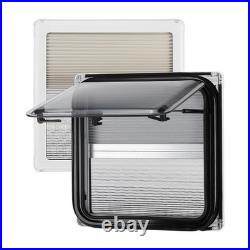500x500mm Tempered Glass Camper Van Cassette Windows Blinds Motorhome Horsebox