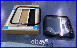 500x500mm Tempered Glass Camper Van Cassette Windows Blinds Motorhome Horsebox