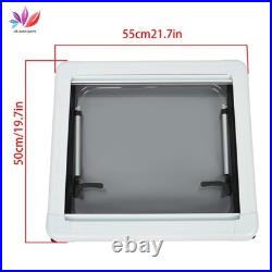 550500mm For Camper Van Motorhome Cassette Window Hinged Sliding+Caravan Blind