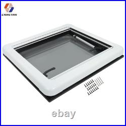 550mm x 500mm Camper Van Motorhome Cassette Window Hinged Sliding+Caravan Blind