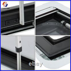 550mm x 500mm Camper Van Motorhome Cassette Window Hinged Sliding+Caravan Blind