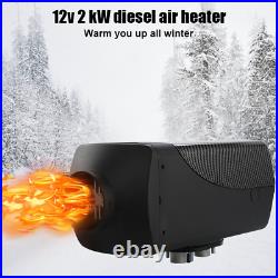 5KW Diesel Heater Caravan Camper Van 12V Air Motorhome Night Parking Hot 15L UK