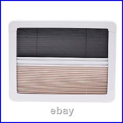 600x450mm Camper Van Caravan RV Cassette Window Hinged Blinds Motorhome Window