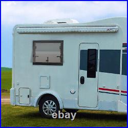 600x450mm Camper Van Caravan RV Cassette Window Hinged Blinds Motorhome Window