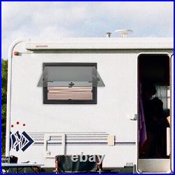 600x450mm Camper Van Caravan RV Cassette Window Hinged Blinds Motorhome Window