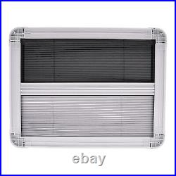 600x450mm Camper Van Caravan RV Cassette Window Hinged Blinds Motorhome Window