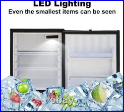 60L 12V/24V Camper Van Fridge Motorhome Portable Compressor Refrigerator 0-10