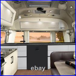 60L 12V/24V Camper Van Fridge Motorhome Portable Compressor Refrigerator 0-10