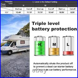 60L 12V/24V Camper Van Fridge Motorhome Portable Compressor Refrigerator 0-10