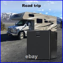 60L 12V/24V Camper Van Fridge Motorhome Portable Compressor Refrigerator 0-10