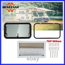 700 x 400 Camper Van RV Cassette Window Hinged Blinds Motorhome Caravan Horsebox