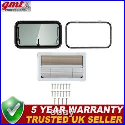 700 x 400 mm Camper Van Cassette Windows Tempered Glass Motorhome Conversion