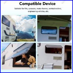 700 x 450 mm Flat Camper Van Cassette Windows Acrylic for Motorhome Window