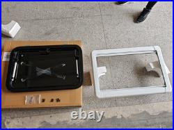 700 x 450 mm Flat Camper Van Cassette Windows Acrylic for Motorhome Window