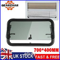 700400mm Camper Van Cassette Windows Hinged Blind RV Caravan Motorhome Horsebox