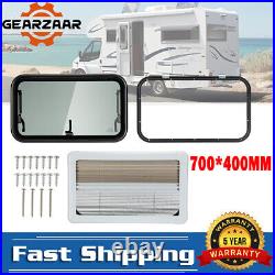 700400mm Camper Van Motorhome Carava RV Cassette Hinged Windows Blackout Blinds