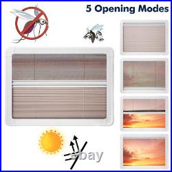 700x400mm Camper Van Caravan RV Cassette Window Hinged Blinds Motorhome Window 700x400mm Camper Van Caravan RV Cassette Window Hinged Blinds Motorhome Window