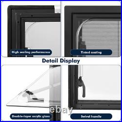 700x400mm Camper Van Caravan RV Cassette Window Hinged Blinds Motorhome Window 700x400mm Camper Van Caravan RV Cassette Window Hinged Blinds Motorhome Window