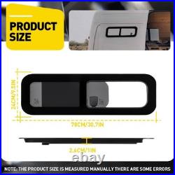 780x240mm Camper Van Motorhome Sliding Opening Windows Conversion Caravan RV RH