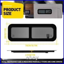 780x280mm Camper Van Motorhome Sliding Opening Windows Conversion Caravan RV RHS