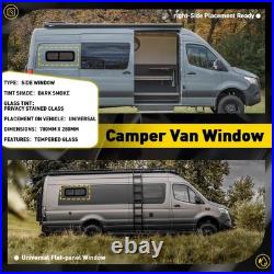 780x280mm Camper Van Motorhome Sliding Opening Windows Conversion Caravan RV RHS