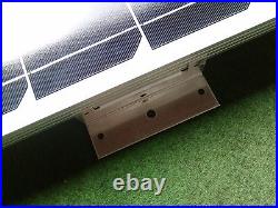 80 WATT SOLAR PANEL KIT MOTORHOME VW CAMPER VAN CARAVAN BONGO LCD controller 80w