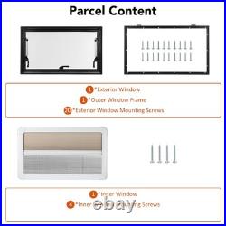 800X450 Camper Van Cassette Windows Blinds Motorhome Hoprsebox Conversion Window
