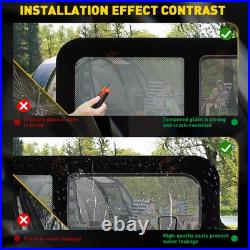800x270mm Camper Van Motorhome Sliding Opening Windows Conversion Caravan Black