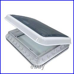 820x620mm Camper Van Skylight Roof Vent LED Dome Motorhome Horsebox Caravan