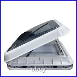 820x620mm Camper Van Skylight Roof Vent LED Dome Motorhome Horsebox Caravan