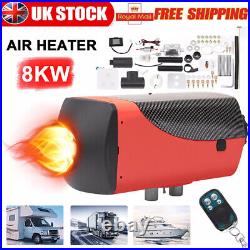 8KW 12V Diesel Air Heater for Caravan Camper Van Motorhome Night Parking Truck