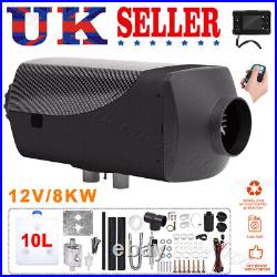 8KW Air Diesel Heater 12V for Caravan Camper Van Motorhome Night Parking Truck