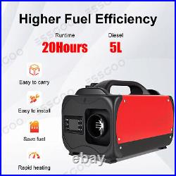 8KW Air Diesel Heater 12V for Caravan Camper Van Motorhome Night Parking Truck