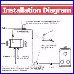 8KW Air Diesel Heater 12V for Caravan Camper Van Motorhome Night Parking Truck