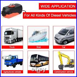8KW Diesel Heater 12V Caravan Camper Van Air Motorhome Night Parking Hot Xmas