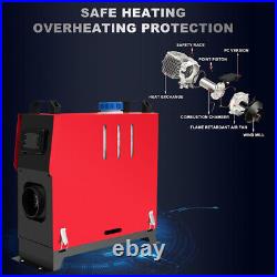 8KW Diesel Heater 12V Caravan Camper Van Air Motorhome SUV RV Night Parking Hot