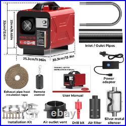 8KW Diesel Heater 12V for Caravan Camper Van Air Motorhome Night Parking Truck 8KW Diesel Heater 12V for Caravan Camper Van Air Motorhome Night Parking Truck