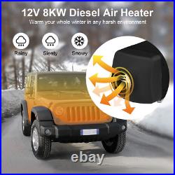 8KW Diesel Heater Caravan Camper Van 12V Air Motorhome Night Parking Hot 15L